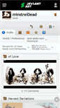 Mobile Screenshot of minstreldead.deviantart.com