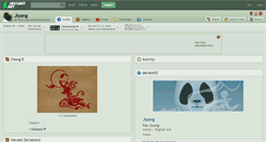 Desktop Screenshot of jiyong.deviantart.com
