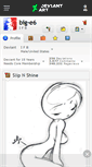 Mobile Screenshot of big-e6.deviantart.com