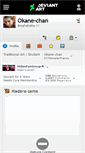 Mobile Screenshot of okane-chan.deviantart.com