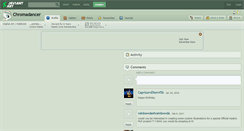 Desktop Screenshot of chromadancer.deviantart.com