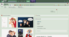 Desktop Screenshot of mikanzo.deviantart.com