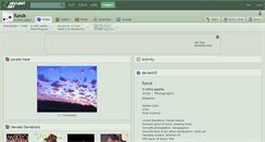 Desktop Screenshot of funck.deviantart.com