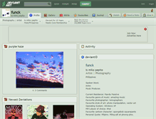Tablet Screenshot of funck.deviantart.com