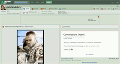 Desktop Screenshot of commando-kev.deviantart.com