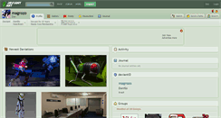 Desktop Screenshot of magrozo.deviantart.com