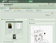 Tablet Screenshot of papuruikazuchi.deviantart.com