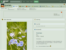 Tablet Screenshot of imveriam.deviantart.com