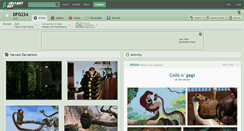 Desktop Screenshot of dfg234.deviantart.com