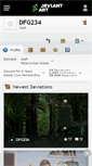 Mobile Screenshot of dfg234.deviantart.com