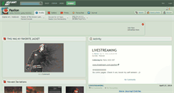 Desktop Screenshot of paxilon.deviantart.com