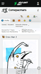 Mobile Screenshot of comepacmans.deviantart.com