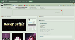 Desktop Screenshot of incubotic421.deviantart.com