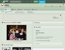 Tablet Screenshot of anaco.deviantart.com