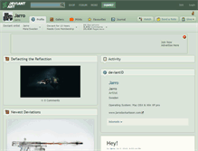 Tablet Screenshot of jarro.deviantart.com