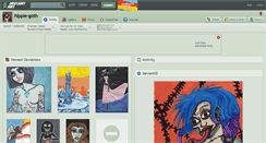 Desktop Screenshot of hippie-goth.deviantart.com