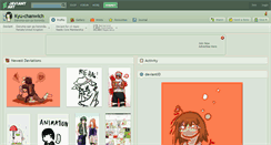 Desktop Screenshot of kyu-chanwich.deviantart.com