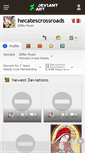 Mobile Screenshot of hecatescrossroads.deviantart.com