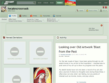 Tablet Screenshot of hecatescrossroads.deviantart.com
