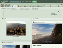Tablet Screenshot of calinrett.deviantart.com