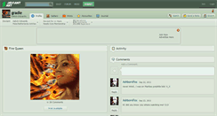 Desktop Screenshot of gradle.deviantart.com