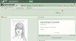 Desktop Screenshot of nineve-saint-ange.deviantart.com