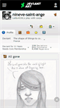 Mobile Screenshot of nineve-saint-ange.deviantart.com