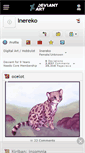 Mobile Screenshot of inereko.deviantart.com