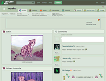 Tablet Screenshot of inereko.deviantart.com
