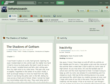 Tablet Screenshot of gothamsassassin.deviantart.com