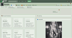 Desktop Screenshot of ebonystar.deviantart.com