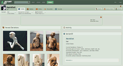 Desktop Screenshot of memkhet.deviantart.com