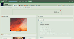 Desktop Screenshot of felloan.deviantart.com