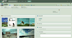 Desktop Screenshot of madita.deviantart.com