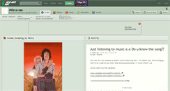 Desktop Screenshot of mileva-san.deviantart.com
