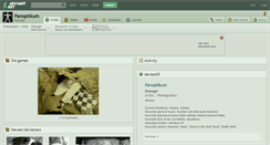 Desktop Screenshot of panoptikum.deviantart.com