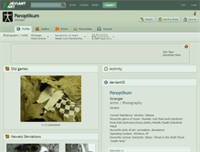 Tablet Screenshot of panoptikum.deviantart.com