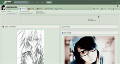 Desktop Screenshot of carmenello.deviantart.com