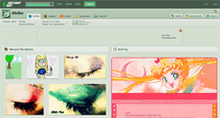 Desktop Screenshot of nikiike.deviantart.com