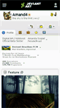 Mobile Screenshot of amand4.deviantart.com