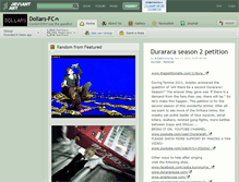 Tablet Screenshot of dollars-fc.deviantart.com