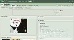 Desktop Screenshot of patidifussa.deviantart.com