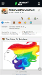 Mobile Screenshot of bishinesspersonified.deviantart.com