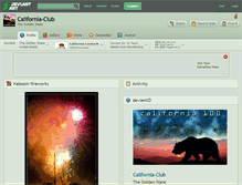 Tablet Screenshot of california-club.deviantart.com