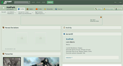 Desktop Screenshot of ironpunk.deviantart.com