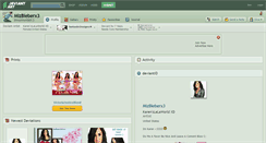 Desktop Screenshot of mizbieberx3.deviantart.com