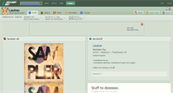 Desktop Screenshot of lauinav.deviantart.com