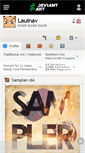 Mobile Screenshot of lauinav.deviantart.com