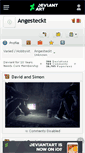 Mobile Screenshot of angesteckt.deviantart.com