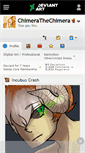 Mobile Screenshot of chimerathechimera.deviantart.com